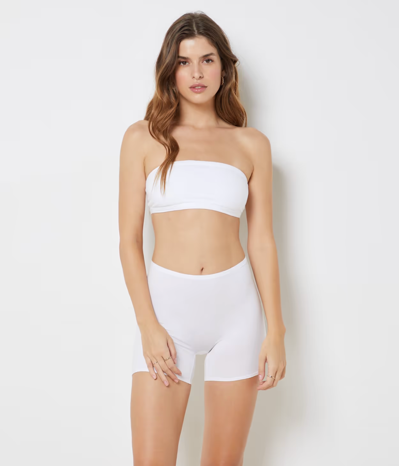 Strapless Seamless Bandeau Bra with Pad